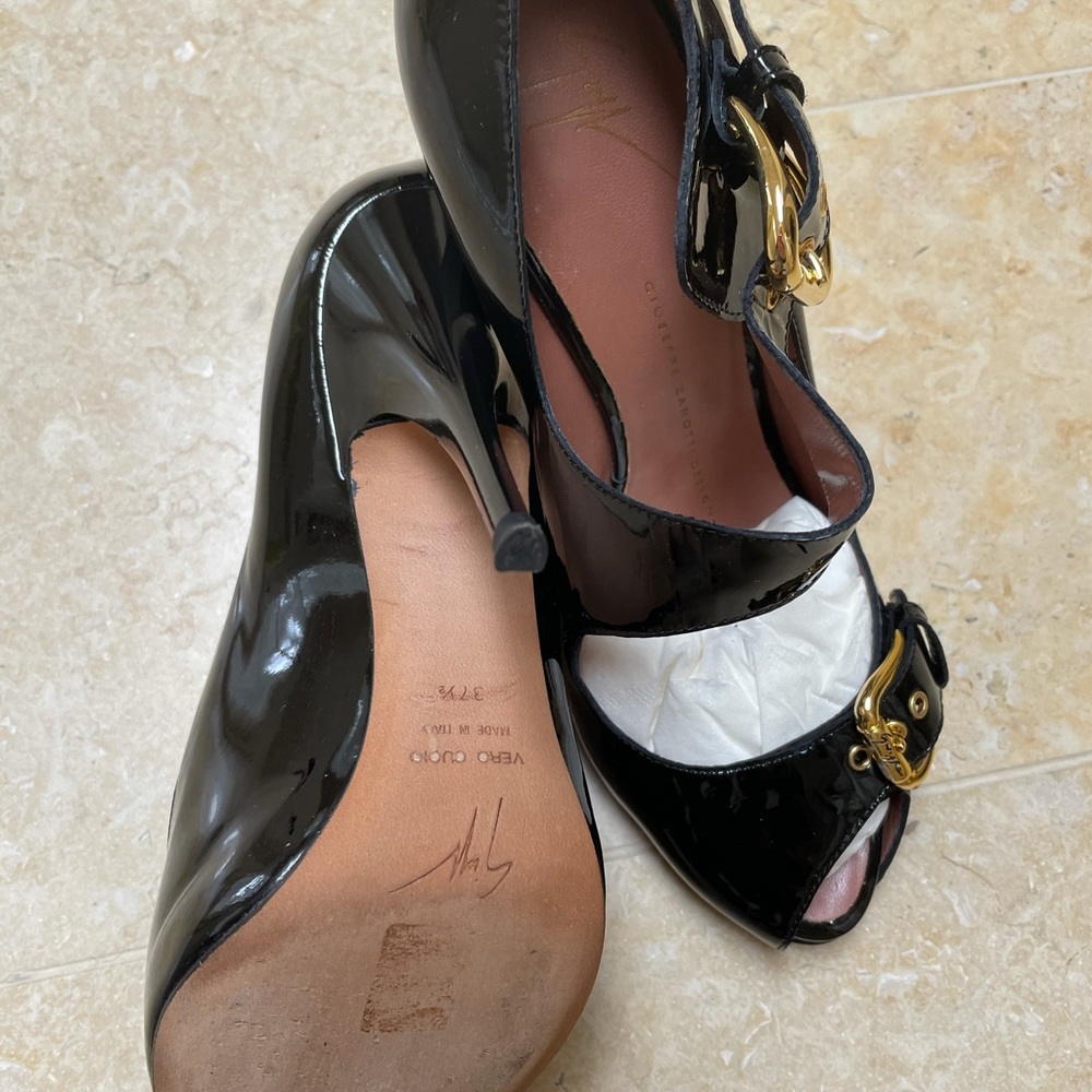 Shoes Giuseppe Zanotti Paton black